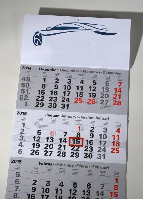 3-Monatskalender für das Folgejahr – Bild 2