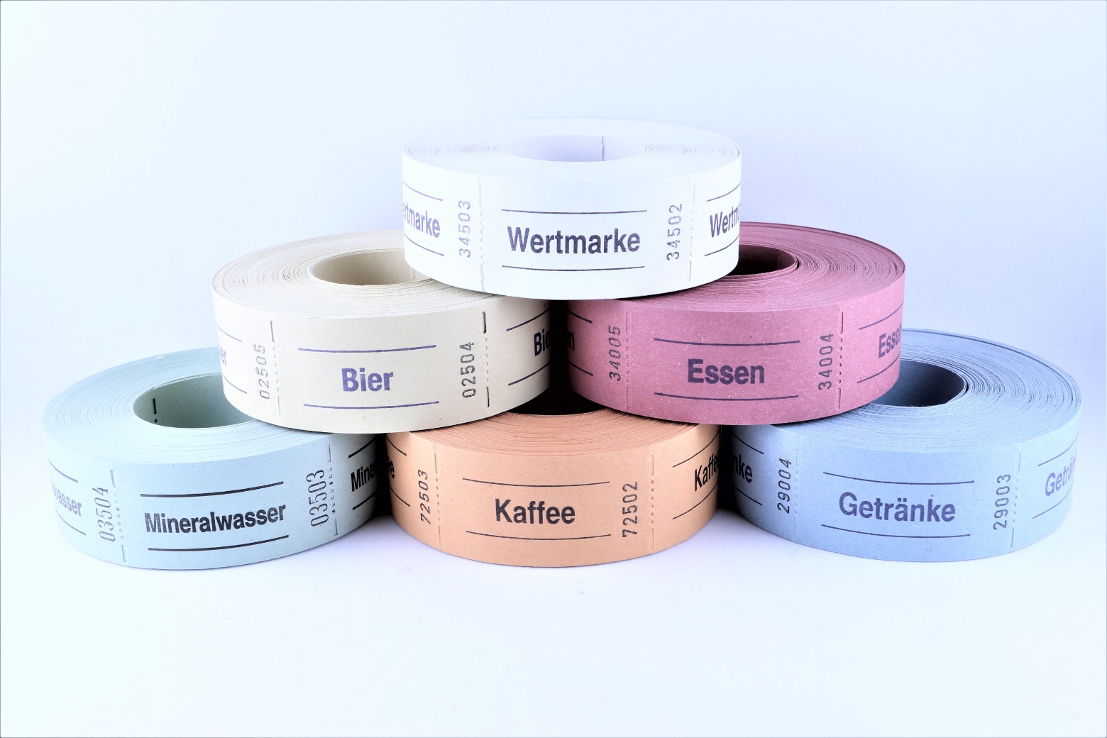 Rollengutscheine (1000 Abrisse) Individualdruck – Bild 2