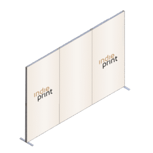 FASTFRAME™ gerade Wand | 3 Module | mit Druck
