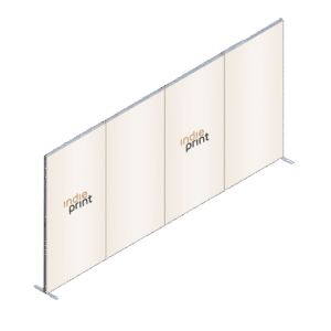 FASTFRAME™ gerade Wand | 4 Module | mit Druck