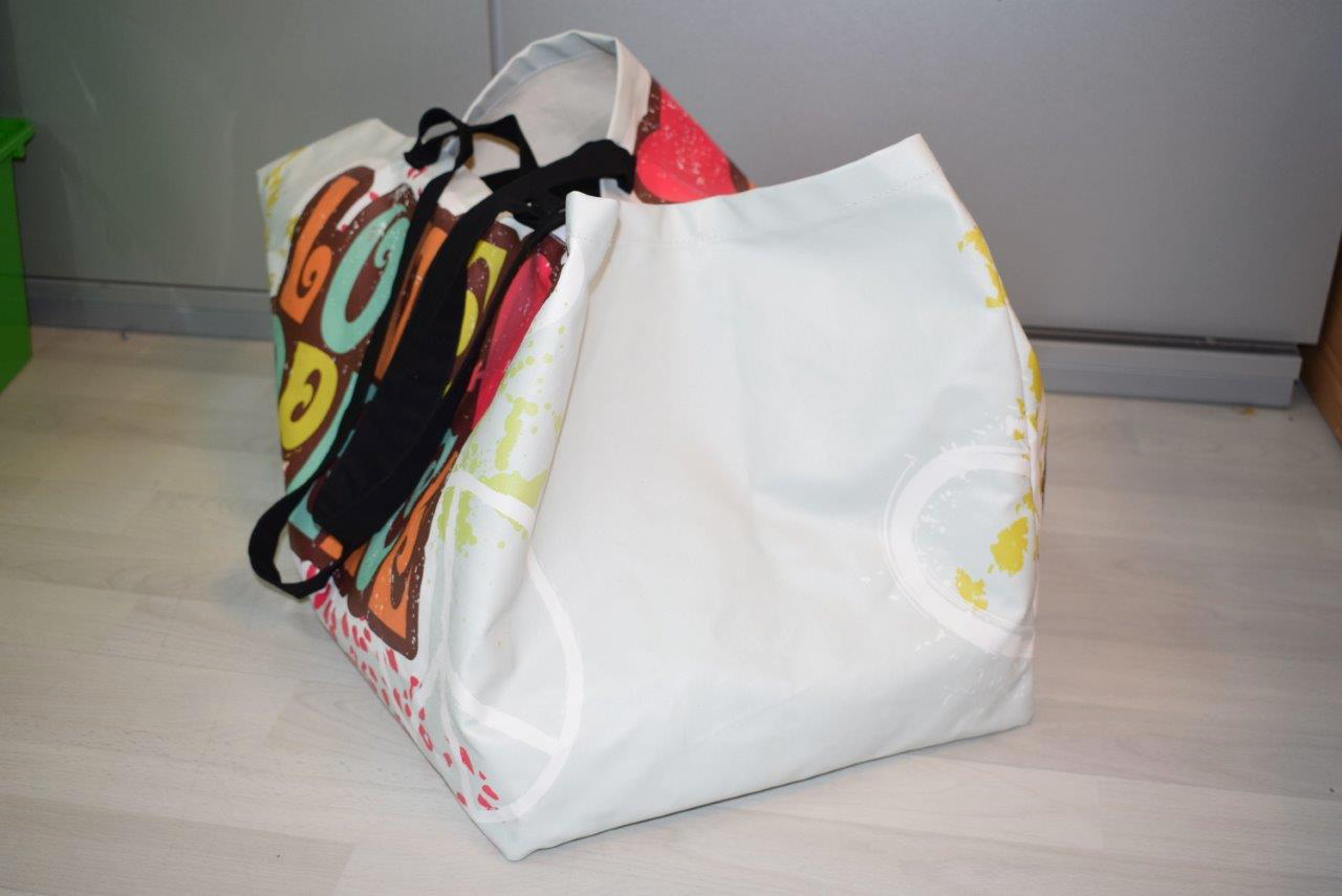 Canvas Tragetasche mit Druck – Bild 3