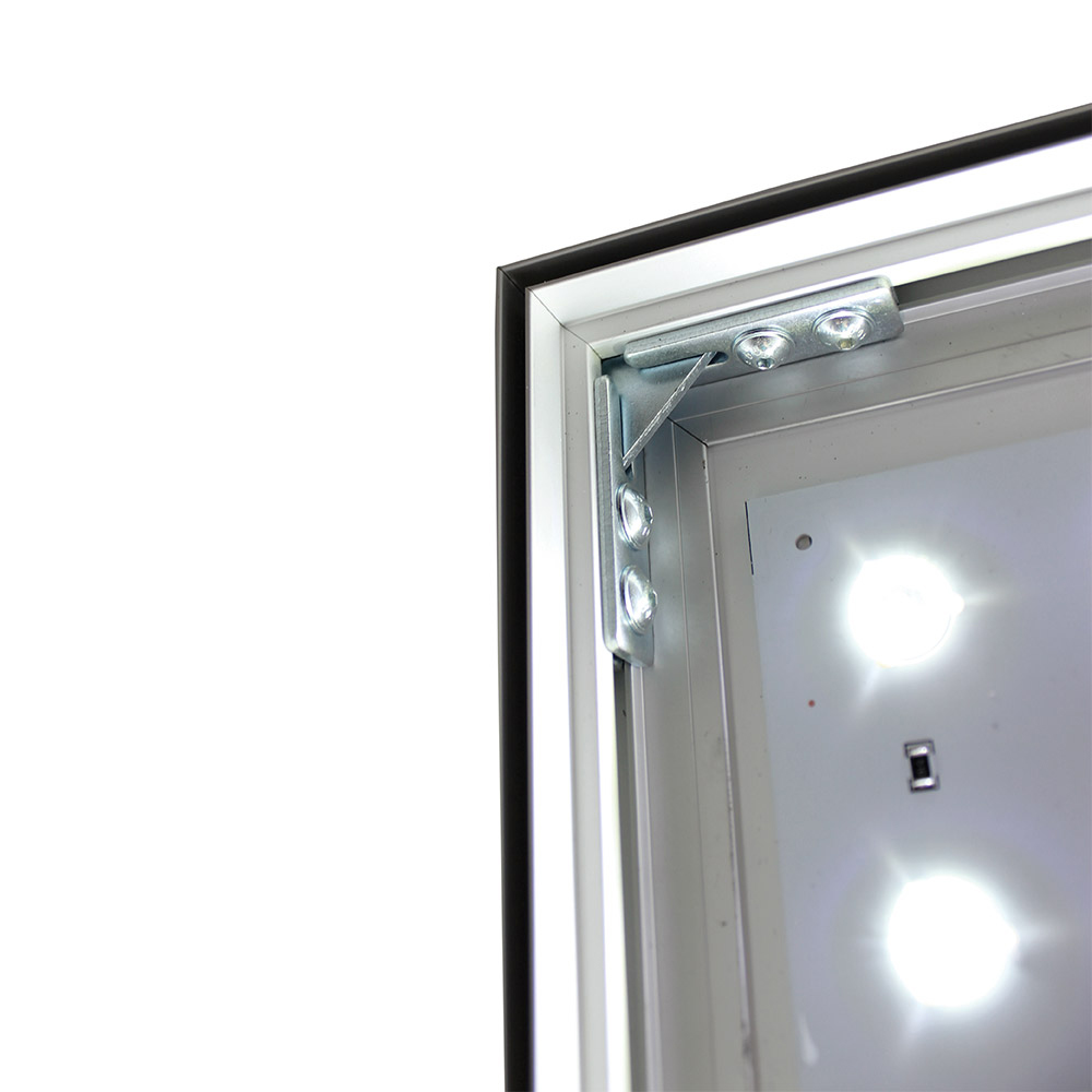 Textilspannrahmen LED für Wandmontage | B 59,4 cm x H 85,4 cm | einseitig bedruckt – Bild 7